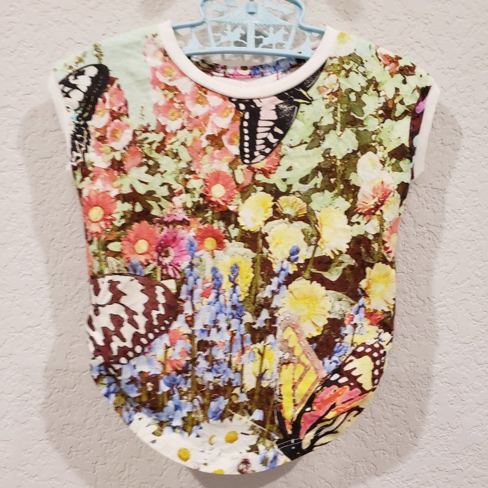 Little Wings Girls Butterfly Shirt Size 12M